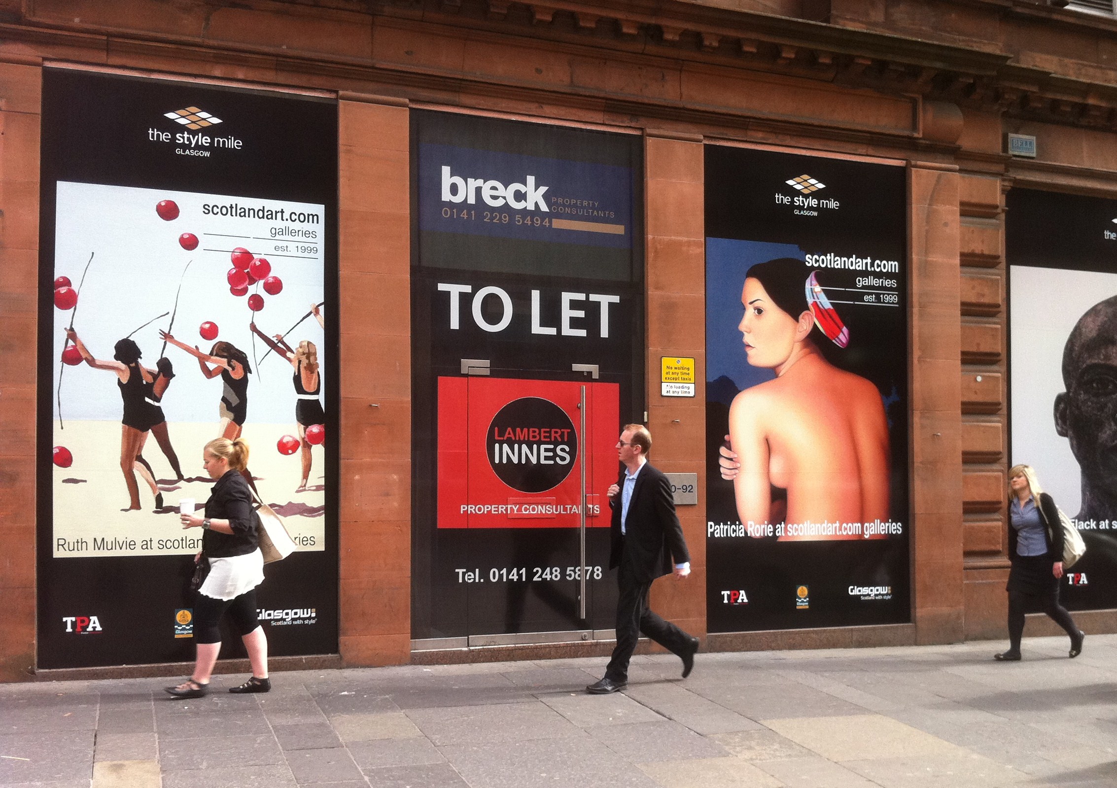 TPA Posters – Gibson Street, Glasgow